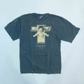 Buff Jesus T-Shirt — Dark Gray, front view